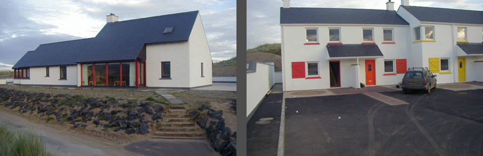 tracey architects derry | chalet housing at magilligan point co derry