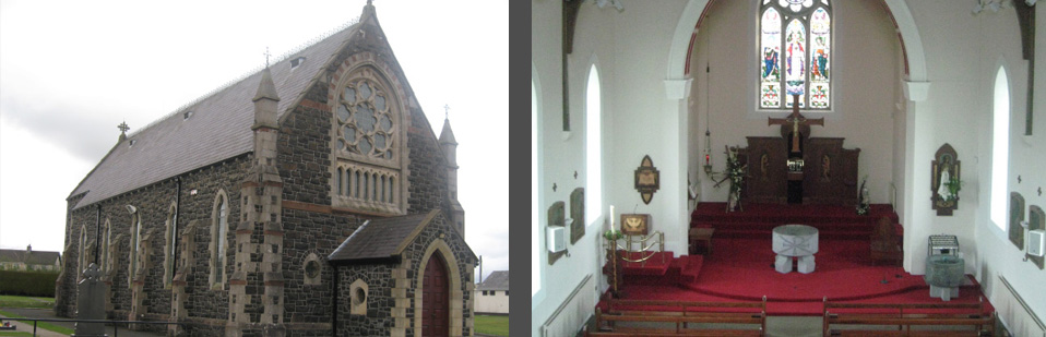 tracey architects derry | sacred heart church cloughmills