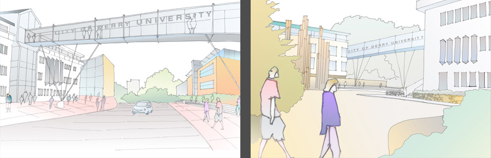 tracey architects derry | u4d concept university